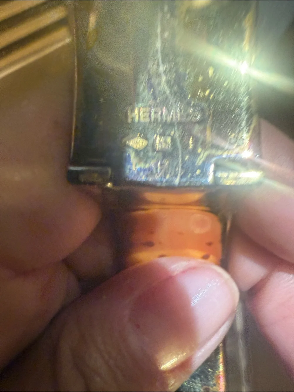 Hermes Yellow Enamel H Cuff Bracelet